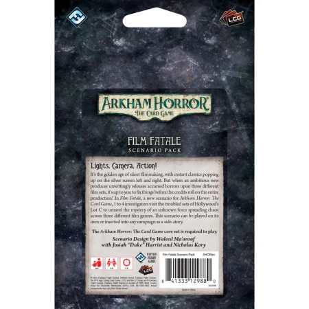 Arkham Horror: The Card Game - Film Fatale Scenario Pack 