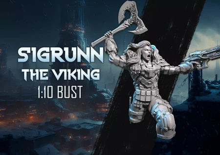 Sigrunn The Viking 1:10 Bust