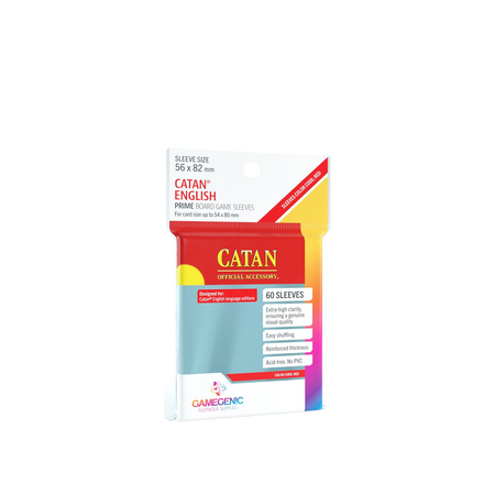 Prime Catan-Sized Sleeves (60 szt)