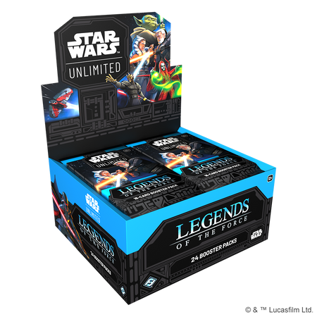 Star Wars: Unlimited - Legends of the Force Booster Display (24 Booster)