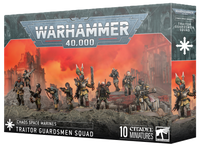 Chaos Space Marines: Traitor Guardsmen Squad