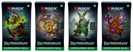 Magic the Gathering: Bloomburrow - Commander Deck Box (4)