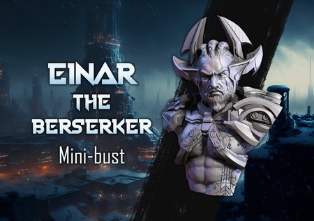 Einar the Berserker - Mini Bust