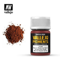 Brown Iron Oxide - Vallejo Pigments (35 ml)