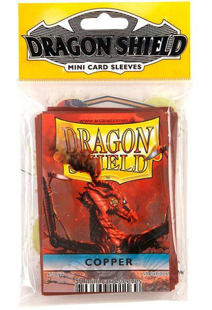 Dragon Shield Mini Copper 50 szt