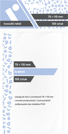 REBEL Kraken (70x110 mm) 100 szt