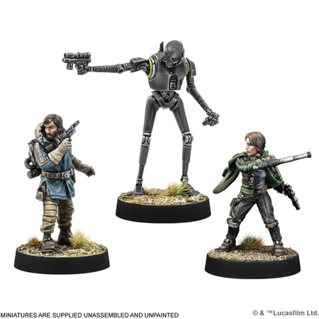Star Wars Legion 2.0: Cassian Andor, Jyn Erso & K-2SO