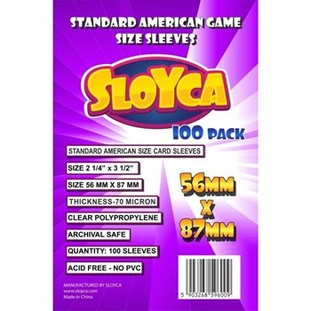 Koszulki Sloyca - Standard American (56x87 mm) 100 szt