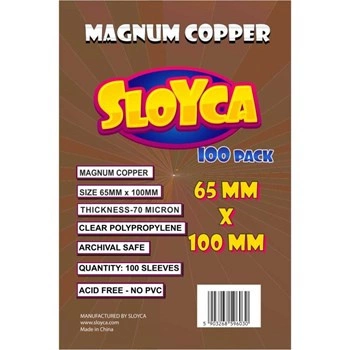 Koszulki Sloyca - Magnum Copper (65x100 mm) 100 szt