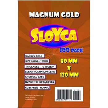 Koszulki Sloyca - Magnum Gold (80x120 mm) 100 szt