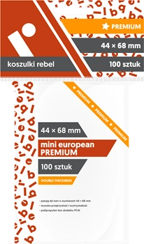 REBEL Mini European Premium (44x68 mm) 100 szt