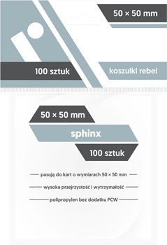 REBEL Sphinx (50x50 mm) 100 szt 