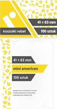 REBEL Mini American (41x63 mm) 100 szt