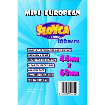 SLOYCA Mini European Premium (44x68 mm) 100 szt