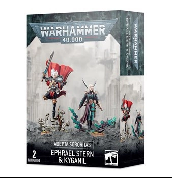 Adepta Sororitas: Daemonifuge Ephrael Stern & Kyganil