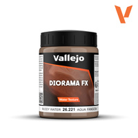 Vallejo: 26.221 - Diorama FX - Water Texture - Muddy Water (200 ml)