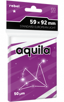 Koszulki na karty Rebel (59x92 mm) Aquila Light, 100 sztuk