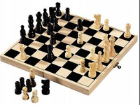 Drewniane szachy