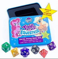 Ziemski Kucyk - zestaw kości do gry Equestria