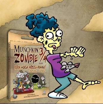 Munchkin Zombie 3/4 - Ręka, Noga, Mózg w Kanale