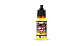 Vallejo: 72.103 - Game Color - Fluo - Yellow (18 ml)