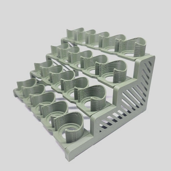 Stojak na farby modelarskie – 20 miejsc – druk 3D (Oliwkowy)
