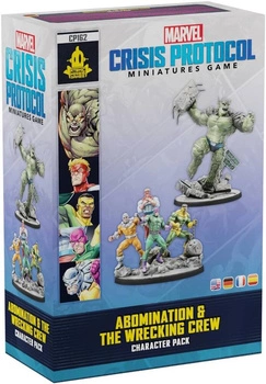 Marvel Crisis Protocol Abomination and Wrecking Crew
