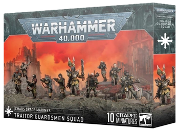 Chaos Space Marines: Traitor Guardsmen Squad