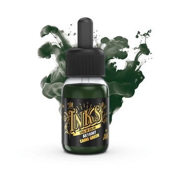 AK Interactive - The INKS – Camo Green