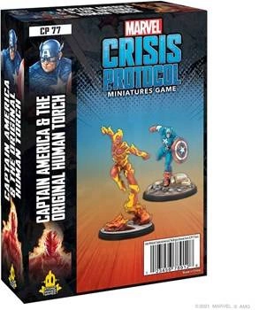 Marvel: Crisis Protocol - Captain America & the Original Human Torch