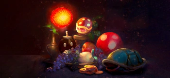 Mata do gier 90x40cm - Mario - Kraken Wargames