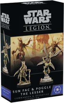 Star Wars Legion: Sun Fac and Poggle the Lesser - Commander and Operative Expansion