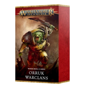 Warscroll Cards Orruk Warclans (4 ED)