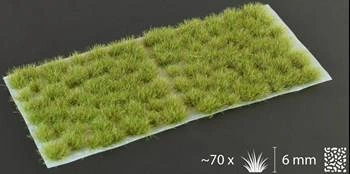 Grass tufts - 6 mm - Dry Green