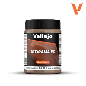 Vallejo: 26.221 - Diorama FX - Water Texture - Muddy Water (200 ml)