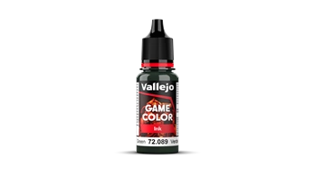 Vallejo: 72.089 - Game Color - Ink - Green (18 ml)
