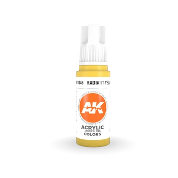 AK 3GEN Acrylics: Radiant Yellow 17ml