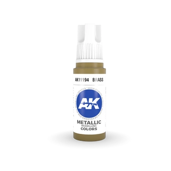 AK 3GEN Acrylics: Brass 17ml