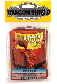 Dragon Shield Mini Copper 50 szt