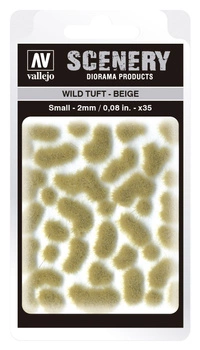 Vallejo: Scenery - Wild Tuft - Beige (2 mm)x35