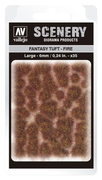 Vallejo: Scenery - Fantasy Tuft - Fire (6 mm)x35