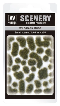 Vallejo: Scenery - Wild Dark Moss (2 mm)x35