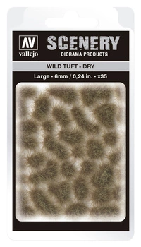 Vallejo: Scenery - Wild Tuft - Dry (6 mm)x35